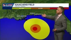 Isaias reaches Category 2 strength, coastal impacts expected in southeast Louisiana
