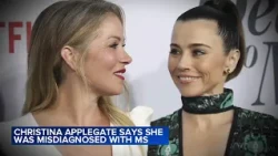 Christina Applegate says she was misdiagnosed with MS