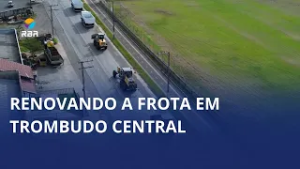 Frota renovada em Trombudo Central