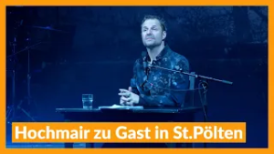 Philipp Hochmair zu Gast in St.Pölten