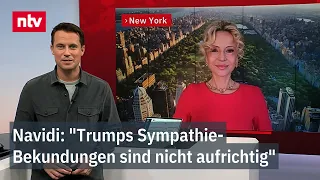 Trump subjugates himself and pays Xi compliments, who takes it stoically, according to Navidi | ntv