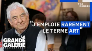 DANIEL BUREN explique pourquoi il charrie le mot "art" dans La Grande Galerie Francophone | TV5MONDE