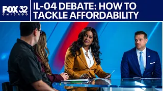Illinois 4th Congressional District candidates debate how to tackle affordability