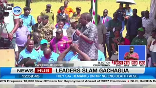 Gachagua Takes His Political Campaign to Karatina Amid Rising Tensions in Mt Kenya
