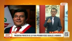 Marino Lavado proposes banning social media for those under 16