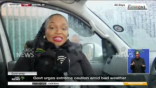 Cold and wet weather grips Joburg, EMS on high alert