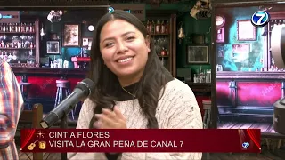 Desde Tarija - Bolivia, CINTIA FLORES de nuevo presente con nosotros en La Gran Peña del 7