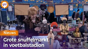 Snuffelen in voetbalstadion