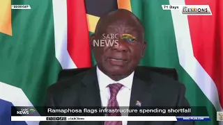 Ramaphosa flags infrastructure spending shortfall