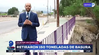 Videos: Over 150 tons of trash removed from the Los Cerrillos storm drain ahead of El Niño