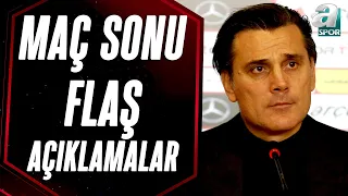 Montella'dan Fransa Maçı Sonrası Net Mesaj! "İtalya Karşısında Kazanmak İstiyoruz" (Türkiye-Fransa)