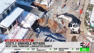 Township bill after Lancaster County sinkhole repairs
