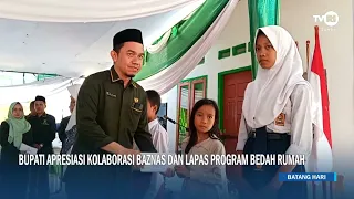 JAMBI TODAY | Regent Appreciates Baznas and Prison Collaboration on Home Renovation Program#TVRIJ...