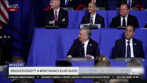 Megkezdődött a béketanács első ülése - HírTV