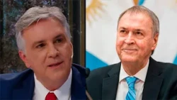 Is Llaryora running for President? "We're with Schiaretti," the Governor of Córdoba affirmed