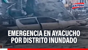?? Emergencia en Ayacucho: Desborde de río Sankirhuato provocó fuerte inundación