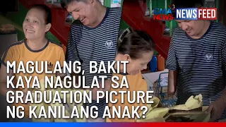 Magulang, bakit kaya nagulat sa graduation picture ng kanilang anak? | GMA News Feed