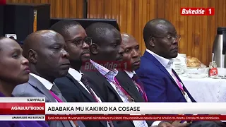 Agabuutikidde Akakiiko aka COSASE kakunyizza abekitongole kya NSSF ku mivuyo ejiyitiridde
