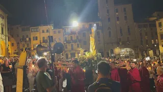 The tradition of the Piazza Grande procession