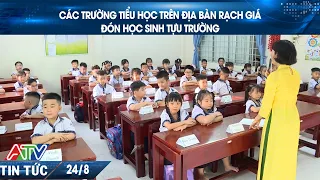 PRIMARY SCHOOLS IN RACH GIA WELCOME STUDENTS FOR THE NEW SCHOOL YEAR