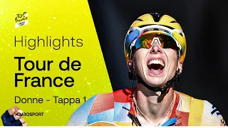 🇮🇹 Stage 1 | HIGHLIGHTS | Tour de France Femmes 2026