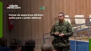 Security forces coordinate actions for the election