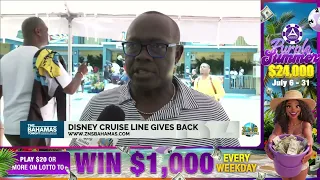 Disney Cruise Line Gives Back