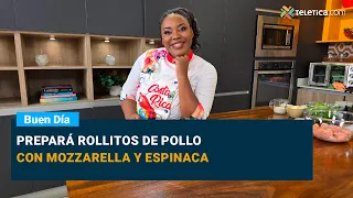 Prepare Chicken and Spinach Roll-Ups with Mozzarella