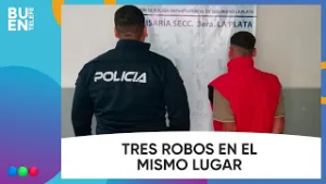 Un TALLER sufrió el TERCER ROBO y los VECINOS DETUVIERON a uno de los LADRONES #BuenTelefe