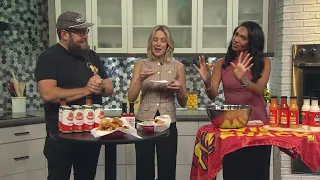 Hot wing taste test kicks up the heat for National Chicken Wing Day