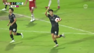 Hoshino nods in Geylang's second, Eagles trail 4-2 to Balestier | SPL 25/26