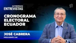We have (...) 2,500 contingency polling stations | Interview with José Cabrera