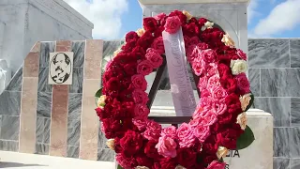 Rinden homenaje en #LasTunas al Mayor General Vicente García en el aniversario 140 de su muerte