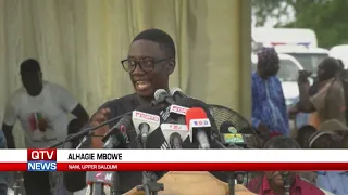 PRESIDENT BARROW HIGHLIGHTS GOVERNMENT DEVELOPMENT EFFORTS AT MASS MEETING IN NJAU.