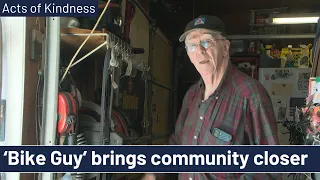 A friend you can count on: ‘Bike Guy’ receives Acts of Kindness award