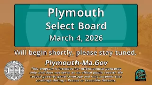 Plymouth Select Board: 3/4/26