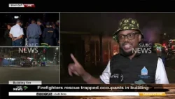 Durban CBD | Firefighters rescue trapped occupants from a building: Ayanda Mhlongo updates