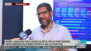 Will the AMDC declare a red alert for drought due to the risk of a water crisis in the capital?