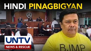 Mosyon ni Sen. Jinggoy Estrada na makapagpiyansa sa plunder case, hindi pinagbigyan ng korte