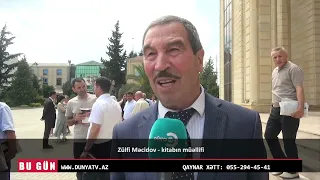 Zülfi Vellidağın 75 illik yubileyi və yeni çapdan çıxmış kitabının təqdimat mərasimi keçirilib
