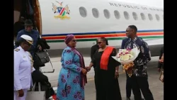 PRESIDENT NANDI-NDAITWAH RETURNS FROM RUSSIA - nbc