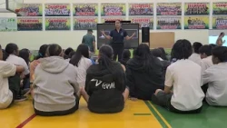 Guam Athlete Awareness Program presented to JFK student-athletes for long-term development