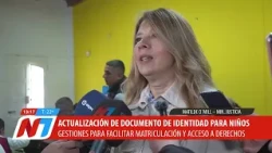 Operativo especial de actualización del DNI para niños