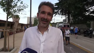 MAYOR CROCICCHI ON THE BRACCIANO LAKESIDE