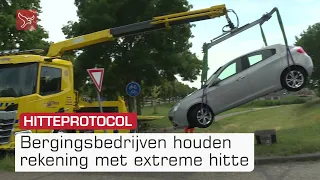 Bergingsbedrijven houden rekening met extreme hitte | Omroep Flevoland