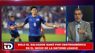 El Salvador was the only Central American team to win at the start of the Nations League.