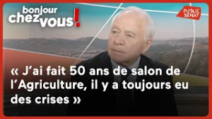 François Patriat : « J’ai fait 50 ans de salon de l’Agriculture, il y a toujours eu des crises »
