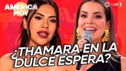 Thamara Gómez breaks her silence and clarifies rumors about a pregnancy | América Hoy