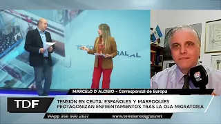 Massive invasion of Moroccans in the Spanish autonomous city of Ceuta