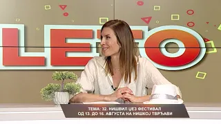 BG LETO -- Saška Popov Rasić, predstavnik Nišville Jazz Festivala